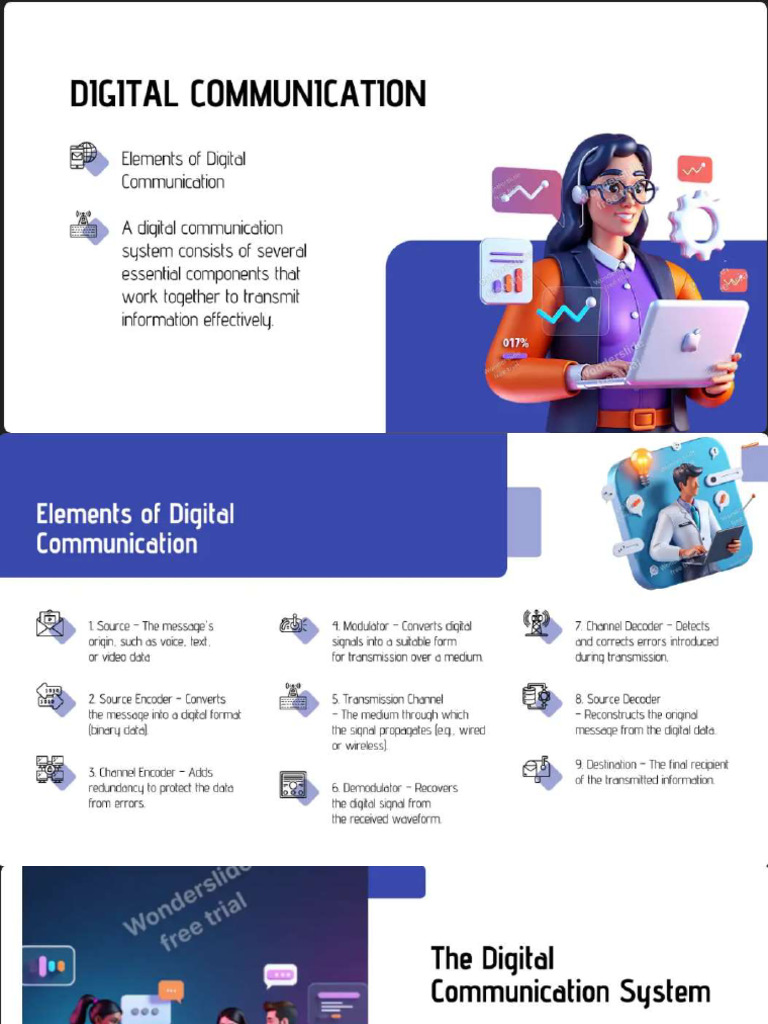 1 Digital Communication | PDF