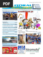 Jornal DoLitoral Paranaense - Edição 147 - Online - agosto 2009
