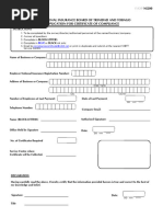 NIS Compliance Certificate Application | PDF | Private Law | Employment