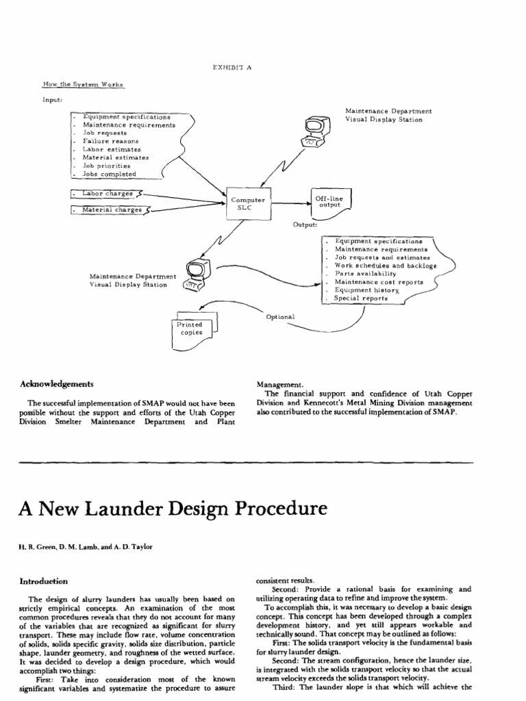 Advanced Slurry Launder Design Guide | PDF | Reynolds Number | Fluid ...