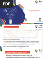 GeM Buyer Manual for Custom Bidding | PDF | Procurement | E Commerce