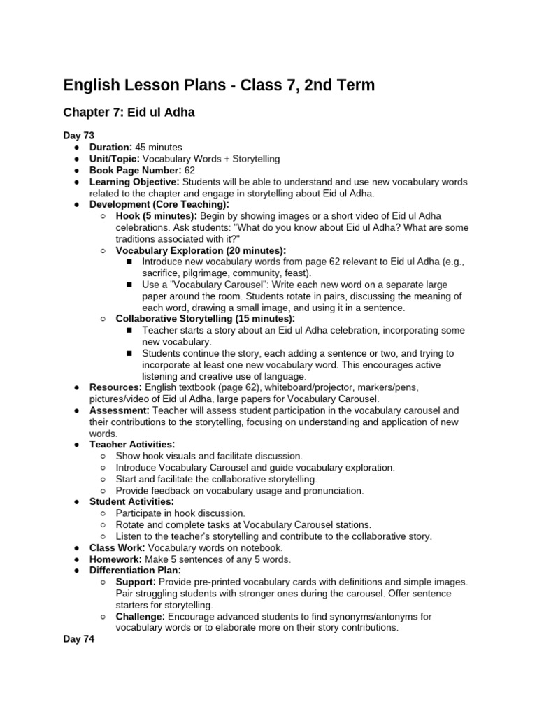 Grade 7 | PDF | Reading Comprehension | Vocabulary