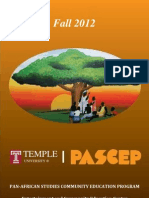 PASCEP Fall 2012 Course and Program Guide