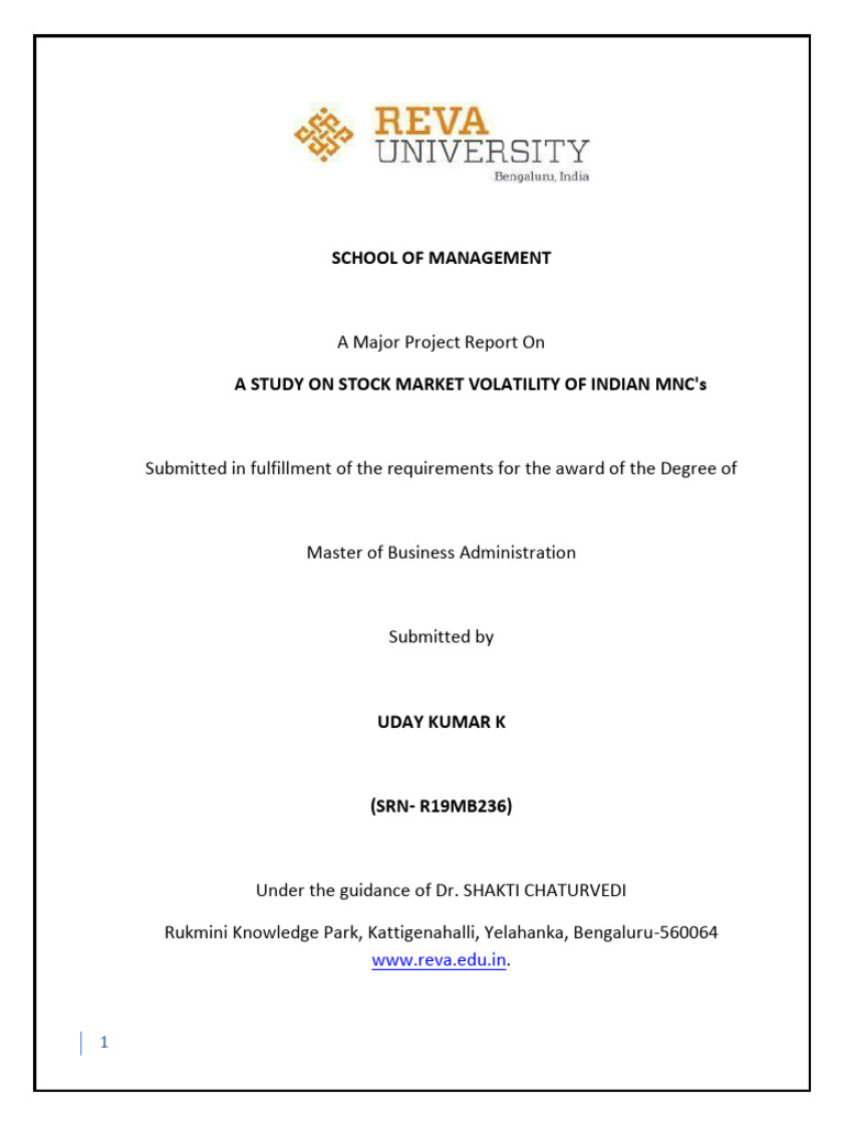 Stock market related projects | PDF | Stocks | Stock Market