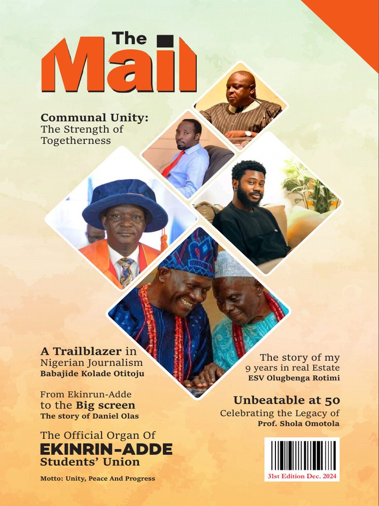 Ekinrin-Adde Students' Union Magazine | PDF