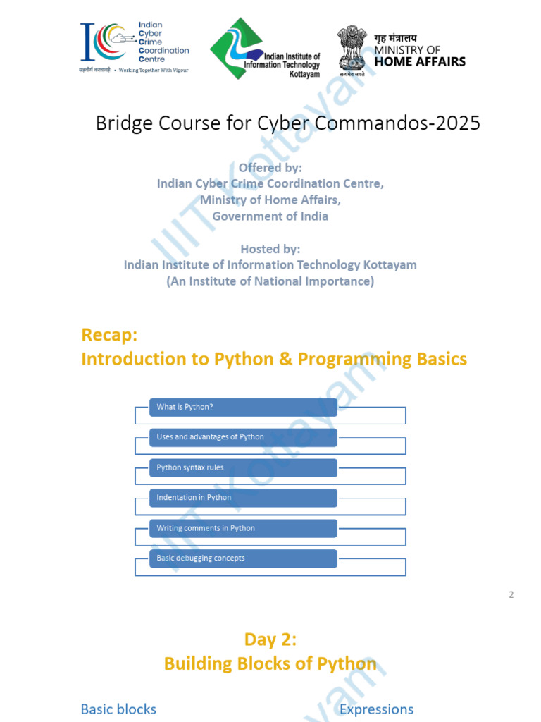 Day 2 ppt | PDF | Data Type | String (Computer Science)