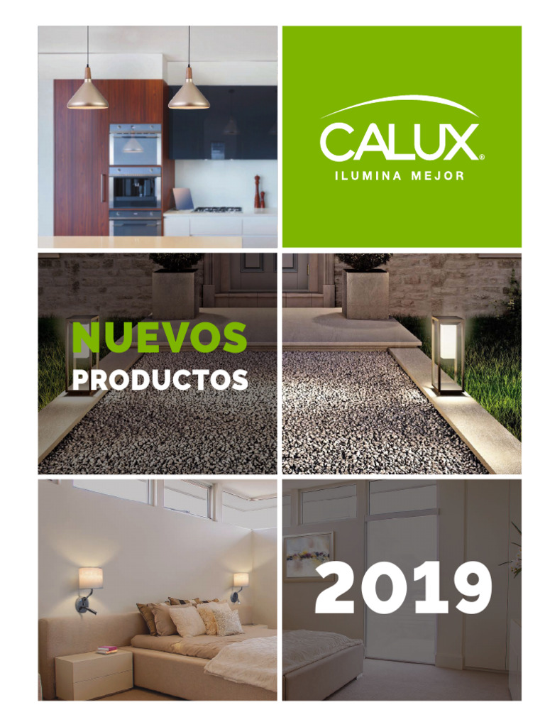 Catalogo Calux Productos Nuevos 2018 2019 | PDF | Diodo emisor de luz ...