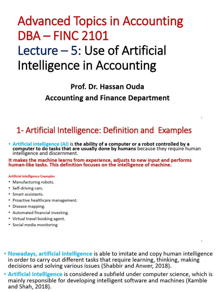 Lec 5_Artificial Intelligence | PDF | Artificial Intelligence ...