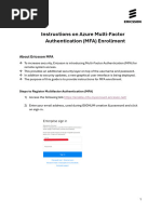 MFA Setup Guide for Ericsson Users | PDF | Authentication | Security ...