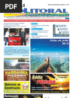 Jornal DoLitoral Paranaense - Edição 187 - Online - julho 2012