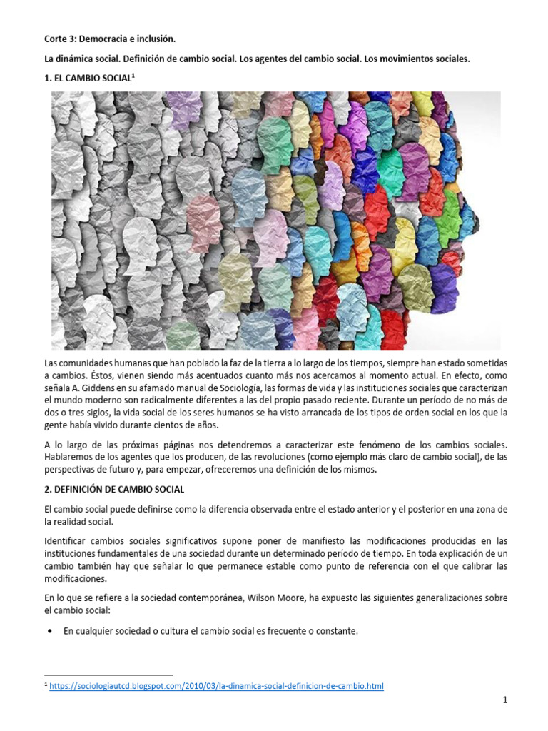 CS2 2024A C3 Lect1 | PDF | Sociedad | Cambio social
