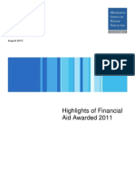 Minnesota Office of Higher Education: Highlights of Financial Aid Awarded 2011