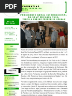 Presidente Geral Internacional da SSVP Visita Creche Frederico Ozanam