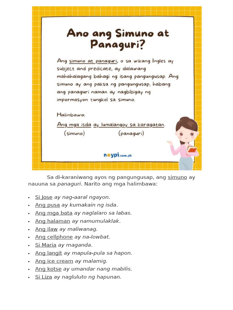 Simuno at Panaguri | PDF