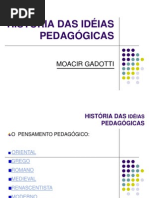 Teorias pedagógicas - Moacir Gadotti
