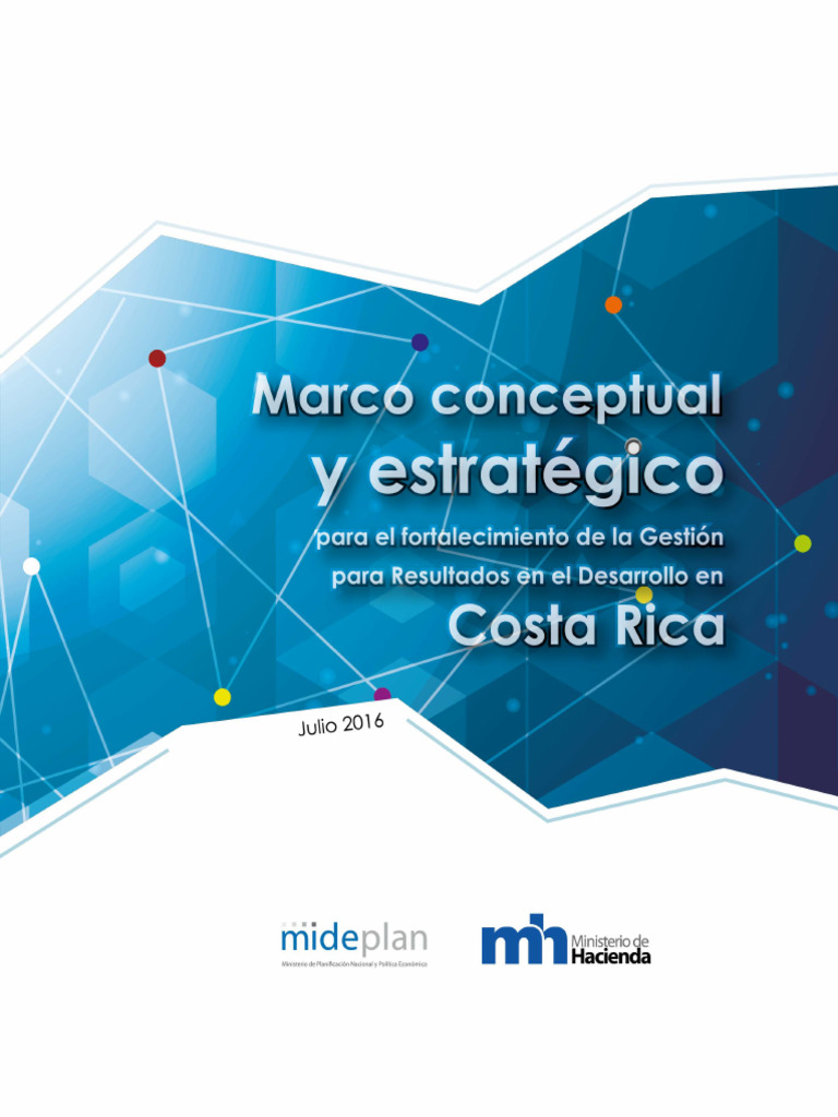 Mideplan 2016 Gestion Por Resultados | PDF | Presupuesto | Planificación