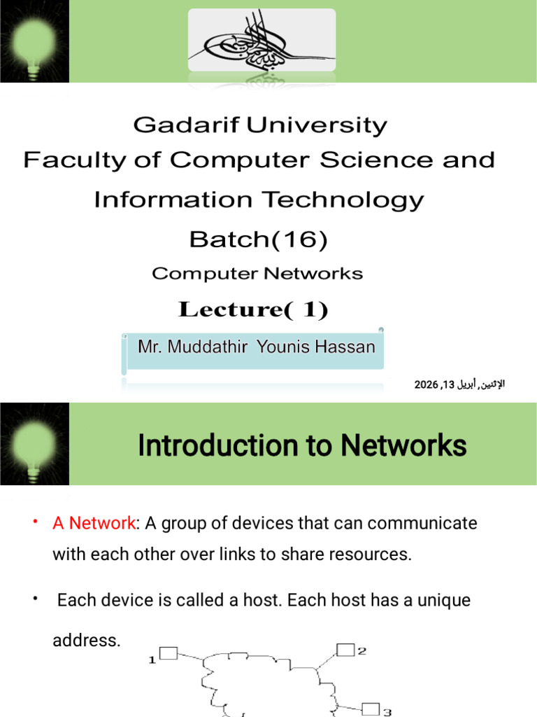 Computer Networks1 | PDF | Computer Network | Network Topology