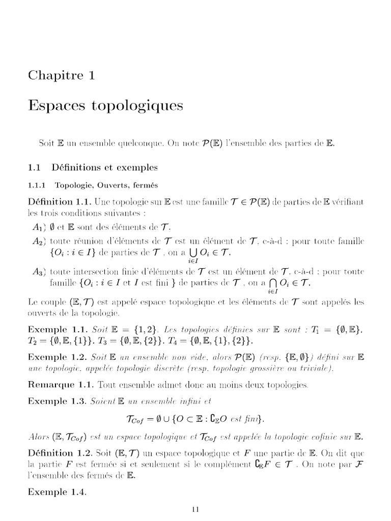 Chap1 Analyse | PDF