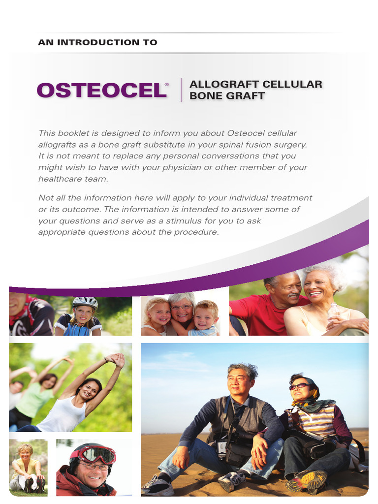 Osteocel Brochure US | PDF | Osteoblast | Mesenchymal Stem Cell