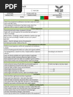 Pre-Shift Vehicle Inspection Checklist | PDF | Brake | Transmission ...