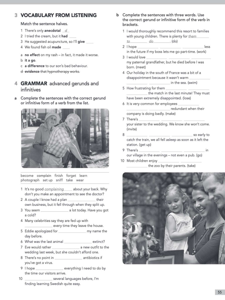Language Development Activities B2+ Second Part | PDF | Stress ...