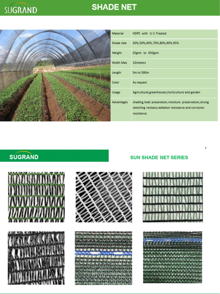 Shade net | PDF