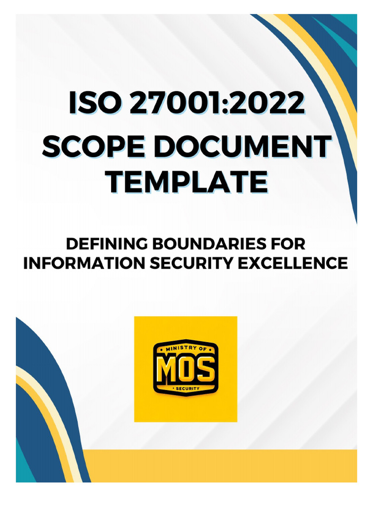 Scope Document ISO 27001 SMSI | PDF | Computer Security | Security