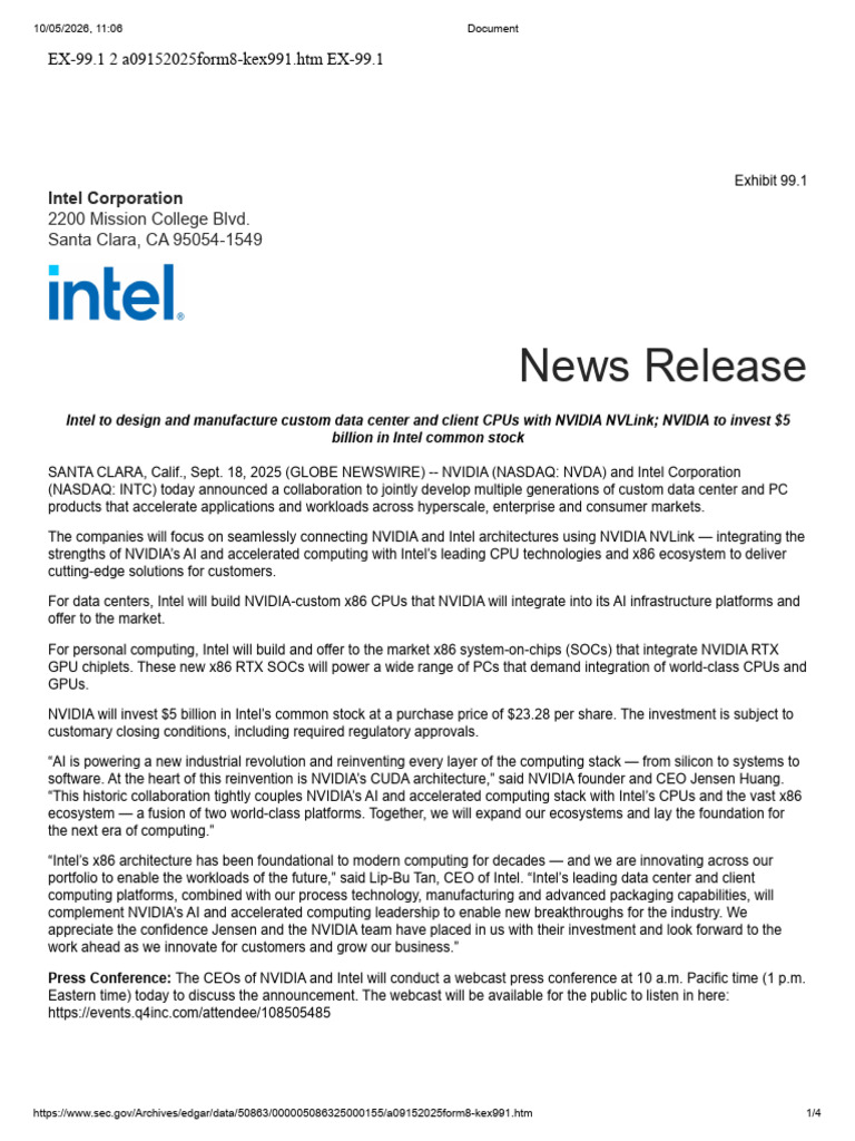 Intel_sec | PDF | Intel | Graphics Processing Unit
