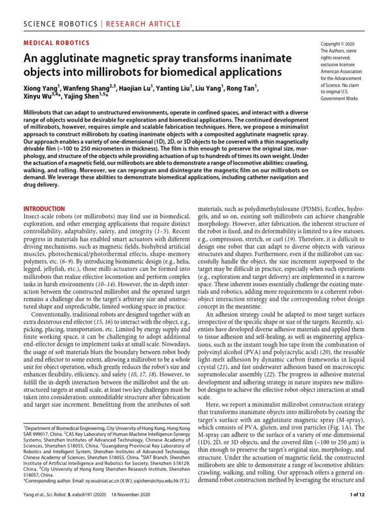 Magnetic Spray Doc | PDF | Adhesion | Physical Sciences