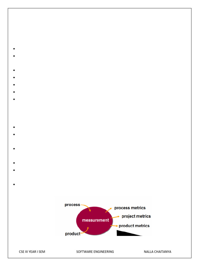 Software Engineering Unit V Notes | PDF | Risk Management | Performance ...