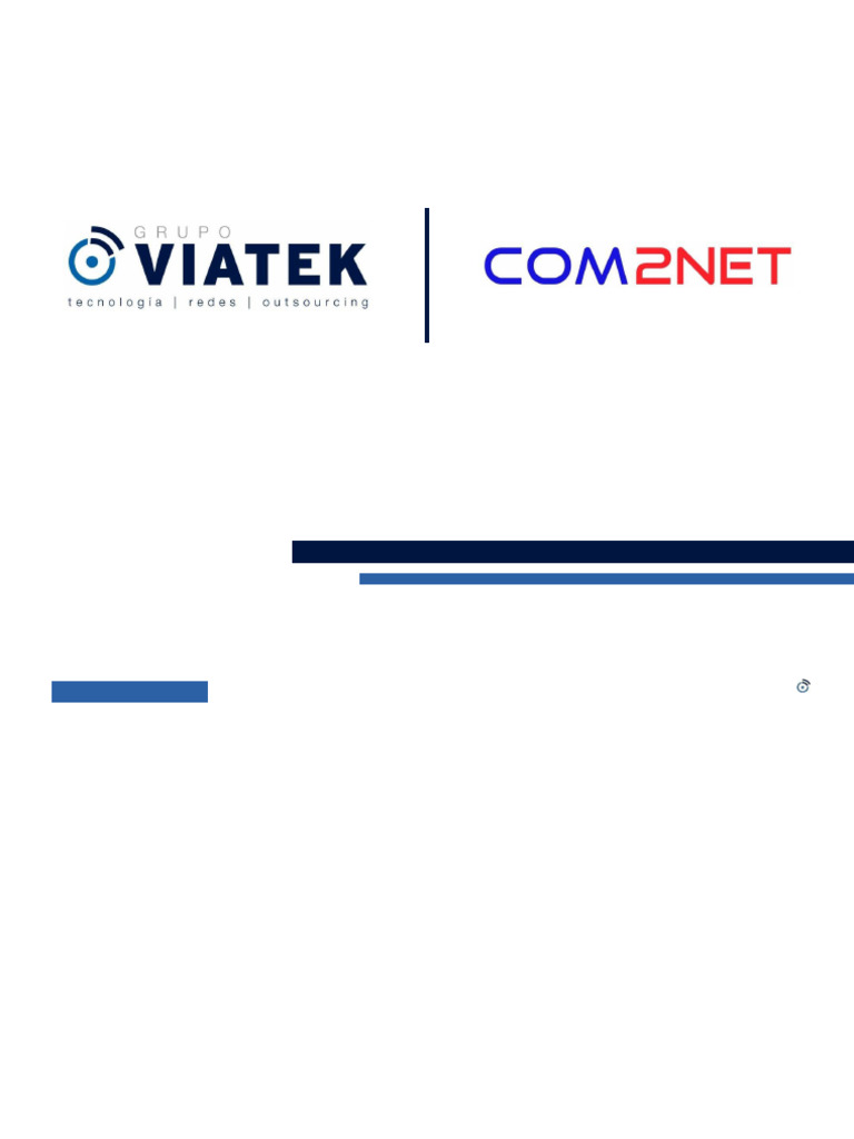 Presentacion 2026 Viatek - Com2net | PDF | Inalámbrico | Wi Max