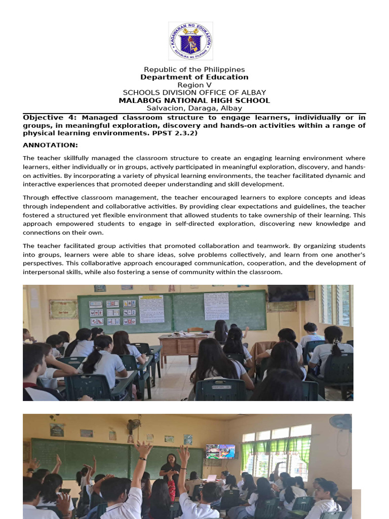 Objective 4 Annotation 2026 | PDF