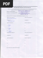 EPFO Specimen Signature Card Template | PDF