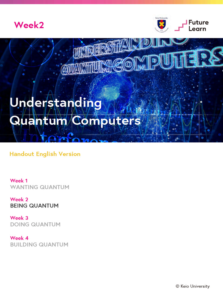 Week2_E_Run6_20200401 | PDF | Quantum Computing | Complex Number