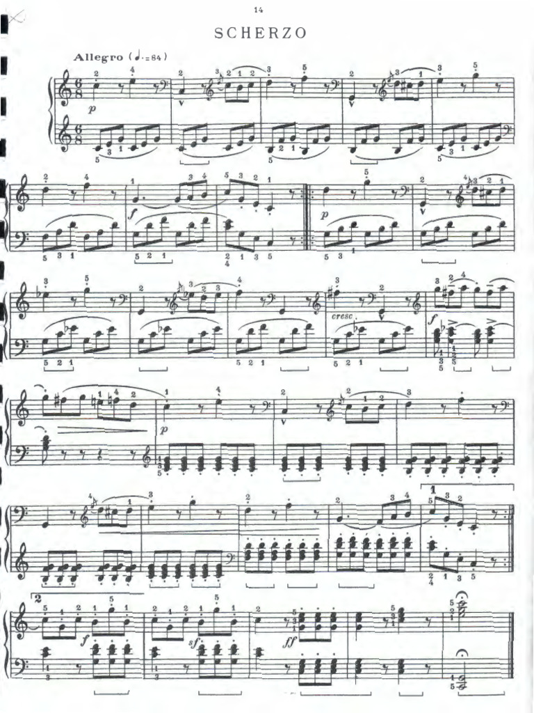 Scherzo | PDF