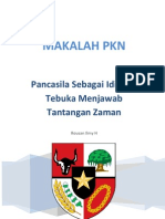 Pancasila Sebagai Ideologi Terbuka