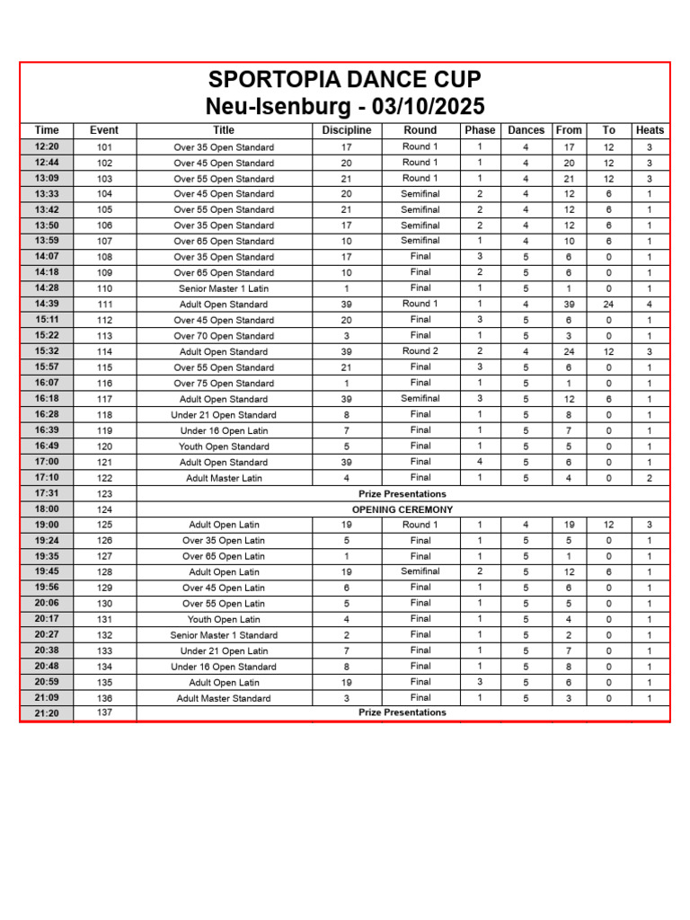 154 Timetable | PDF