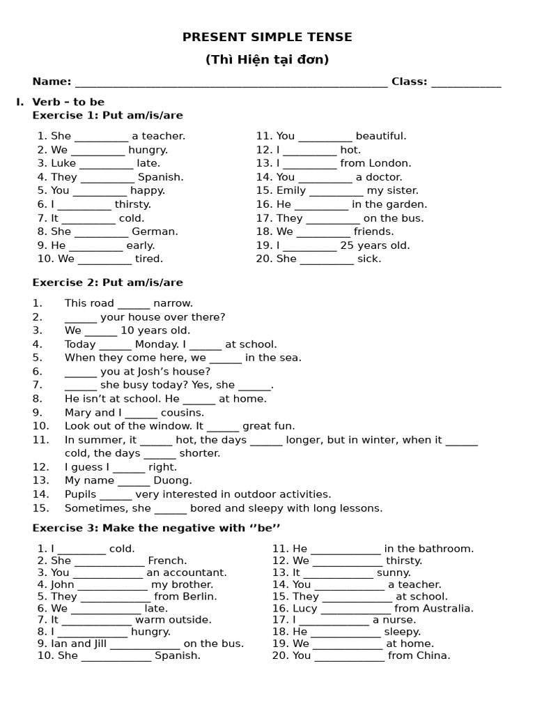 Present Simple Tense | PDF | Languages | Foreign Language Studies