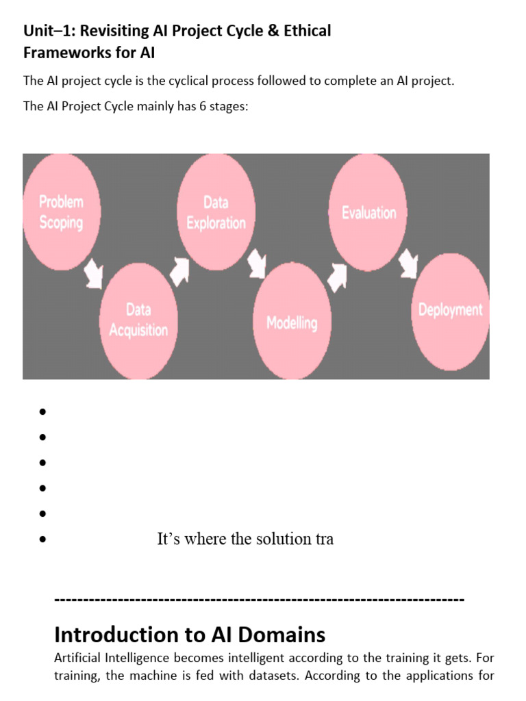 Ai Notes Unit 1 & Unit 2 | PDF | Machine Learning | Artificial Intelligence