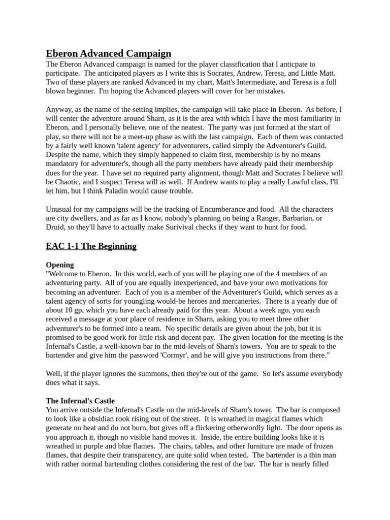 EAC 1-1 Beginning | PDF