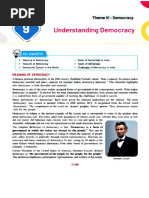 Understanding Democracy - Complete Notes (Class 9) | PDF | Democracy ...