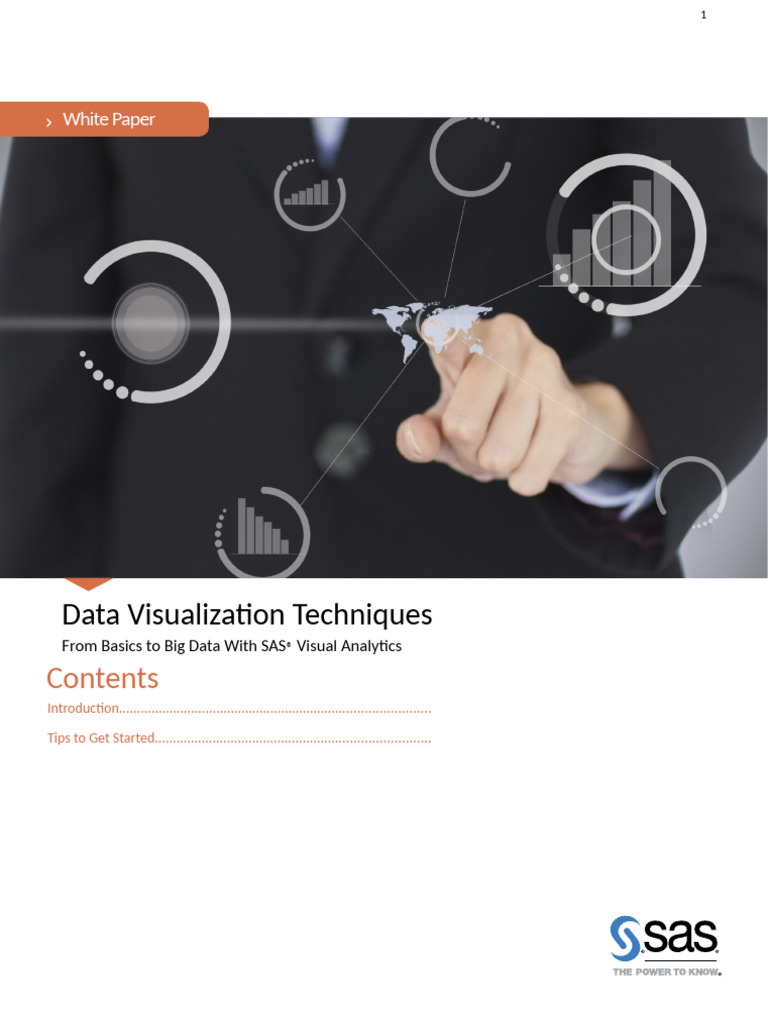 Data Visualization Techniques | PDF | Scatter Plot | Forecasting