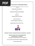 Internship Report Template for Students | PDF | Internship | Job Hunting