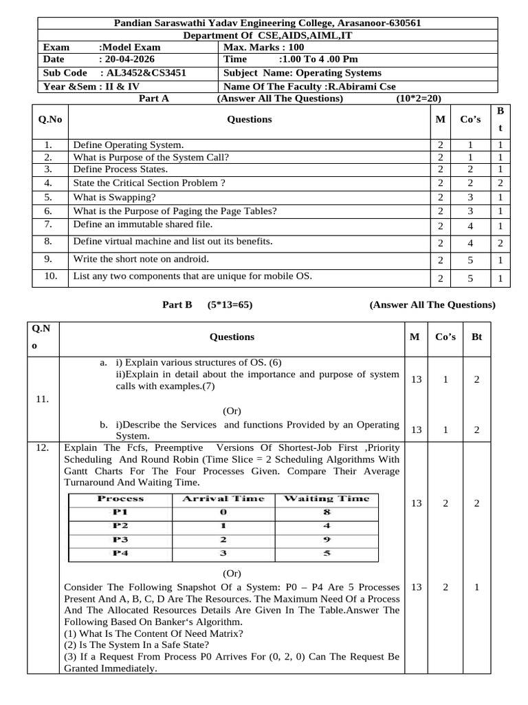os model | PDF | Computing | Computer Architecture