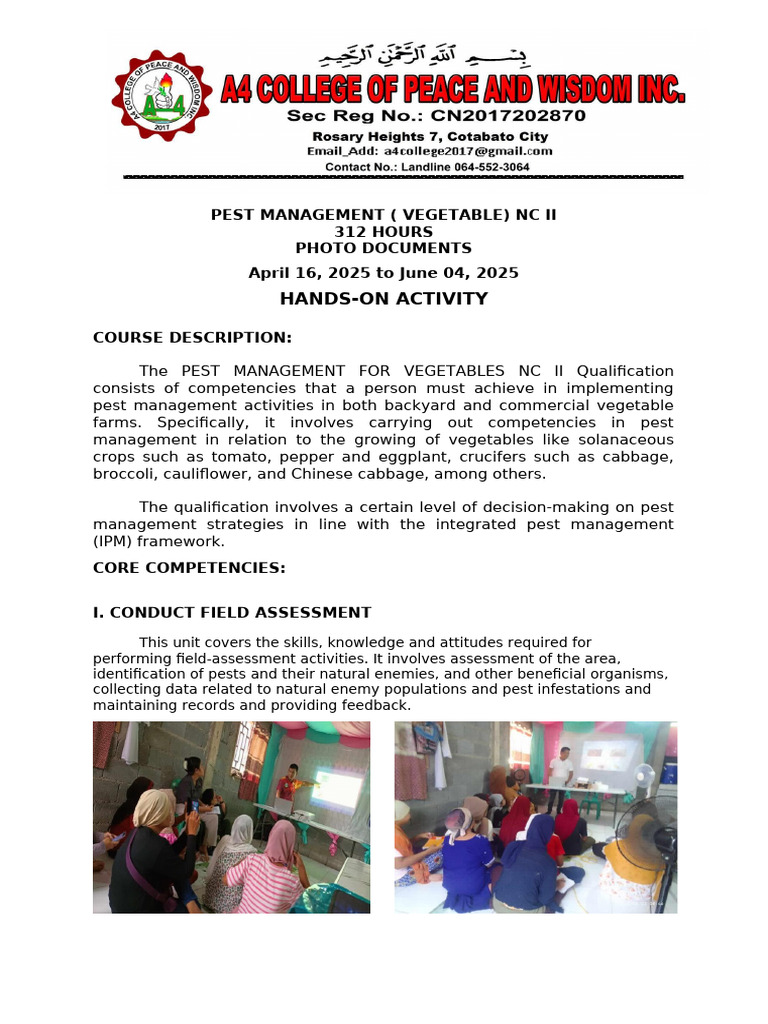 A4 PMV Batch 2 Accomplishment Report 2025 | PDF | Pesticide | Agriculture