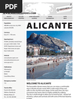 Download Alicante Guide english by DreamsAvenuecom SN10389409 doc pdf