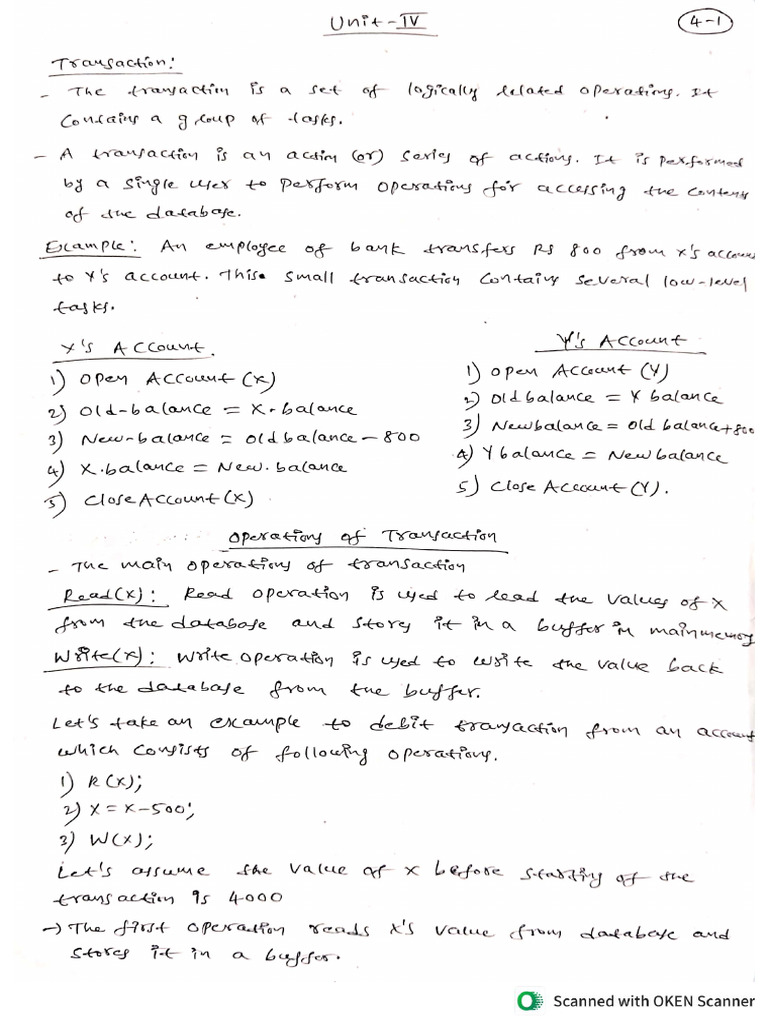 Unit 4 ece dbms | PDF