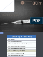 MySQL-Injections Vortrag