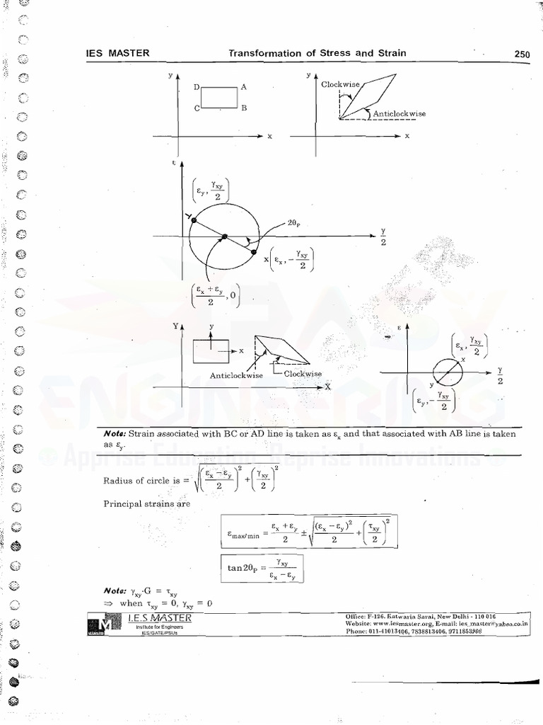 [GATE IES PSU] IES MASTER Strength of Materials 2 Study Materia- By ...