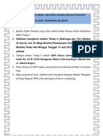 Download Pengumuman Hasil Seleksi Siswa Kelas Khusus by LegendOf Kurnia SN103898506 doc pdf